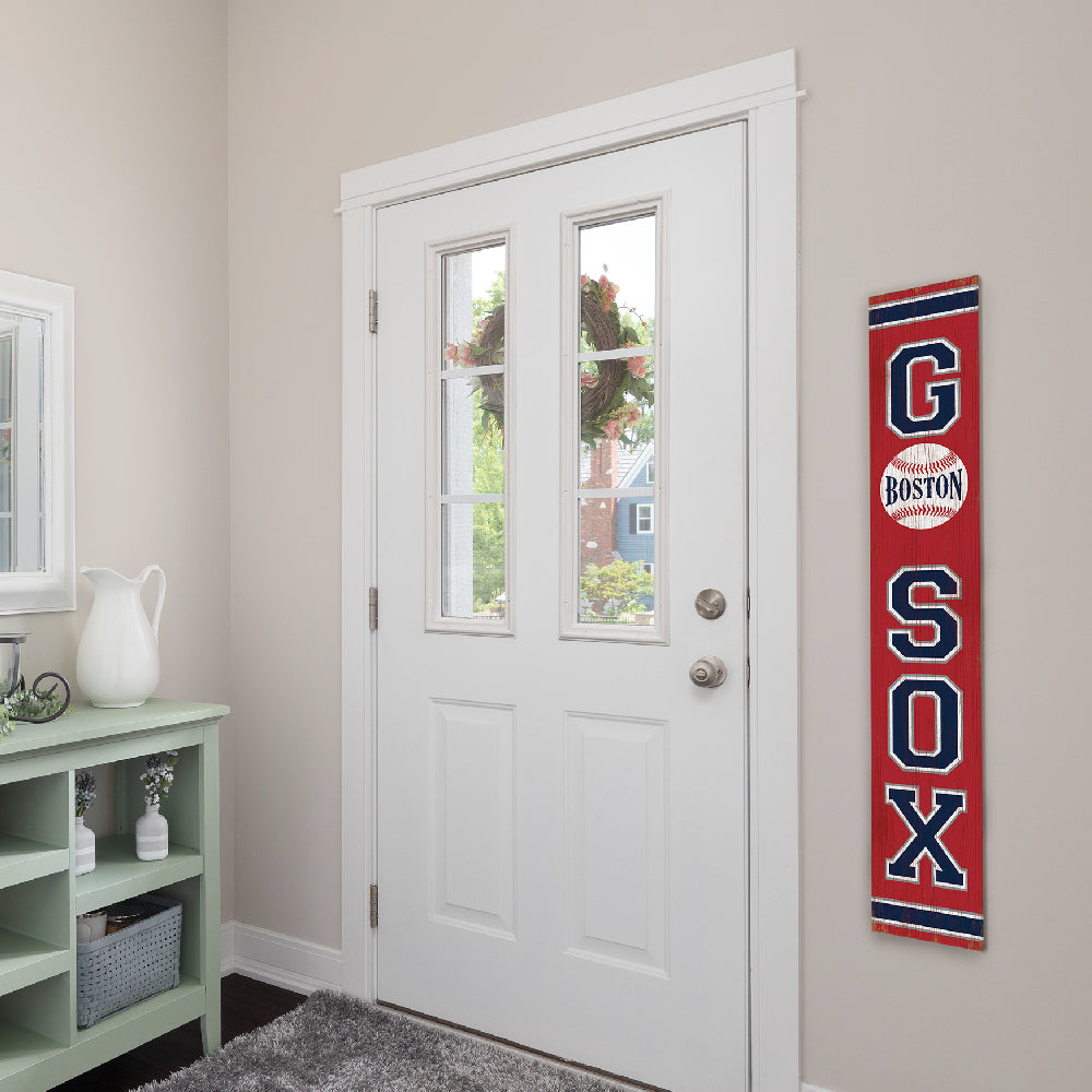 Go Sox Porch Board 8" Wide x 46.5" tall / Made in the USA! / 100% Weatherproof Material