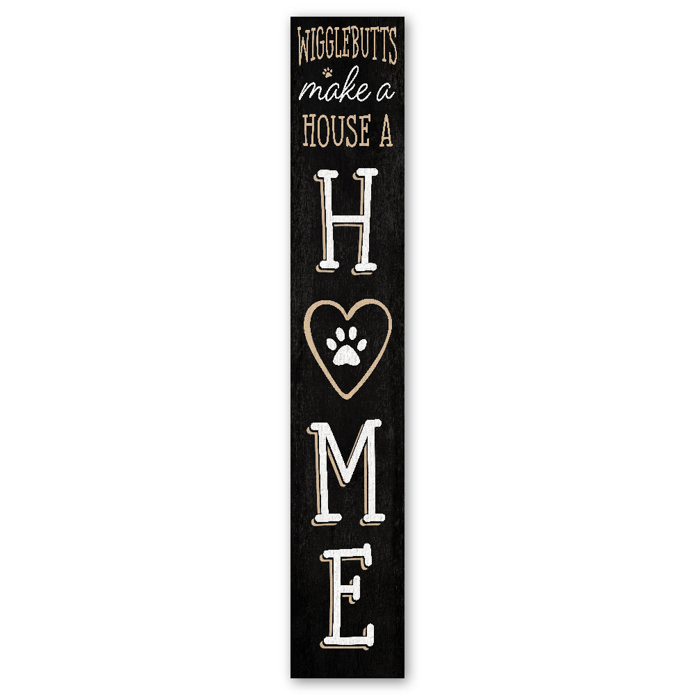 Wigglebutts Make A House Porch Board 8" Wide x 46.5" tall / Made in the USA! / 100% Weatherproof Material