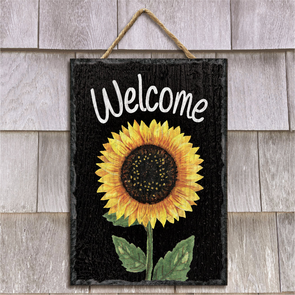 Sunflower Welcome Slate Impressions Default Title