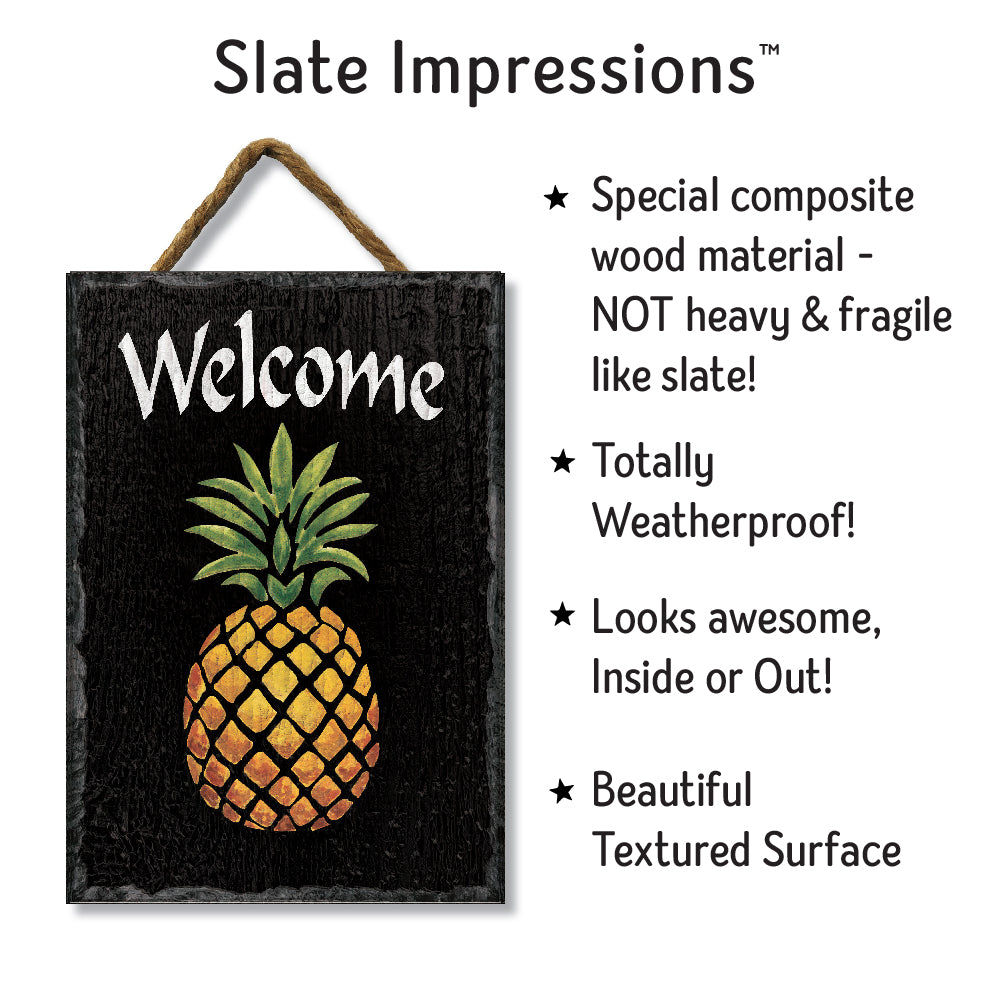 Pineapple Welcome Slate Impressions Default Title