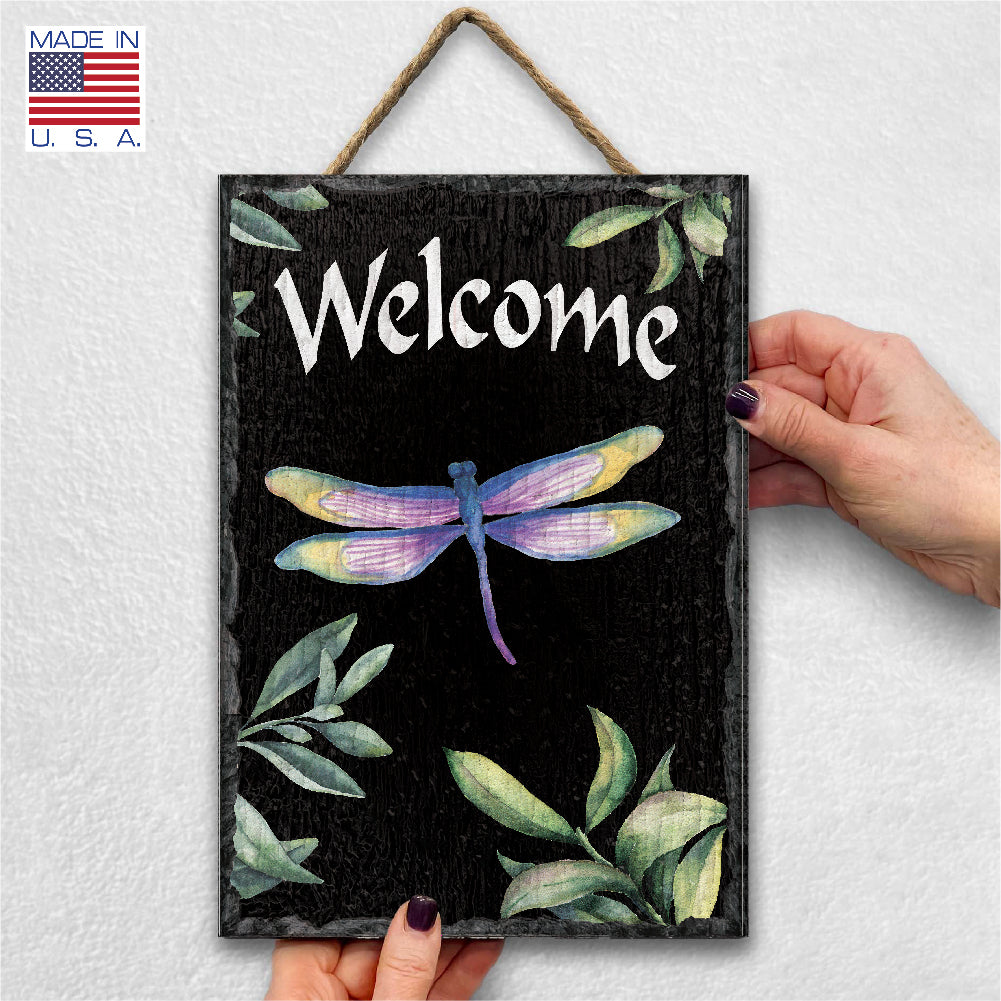 Dragonfly Welcome Slate Impressions Default Title