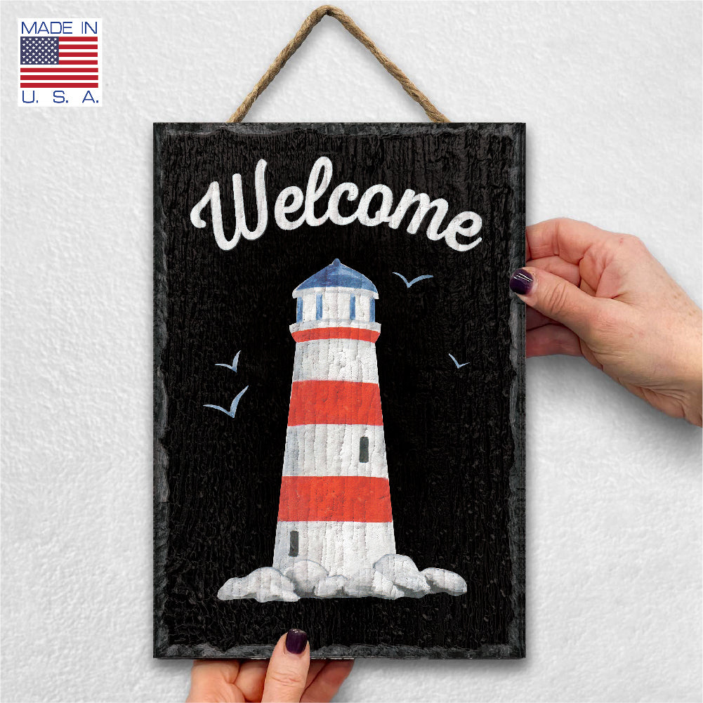 Lighthouse Welcome Slate Impressions Default Title