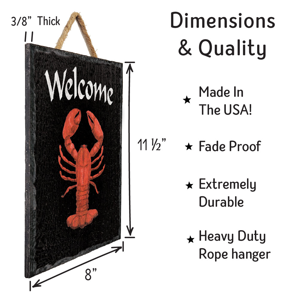 Lobster Welcome Slate Impressions Default Title