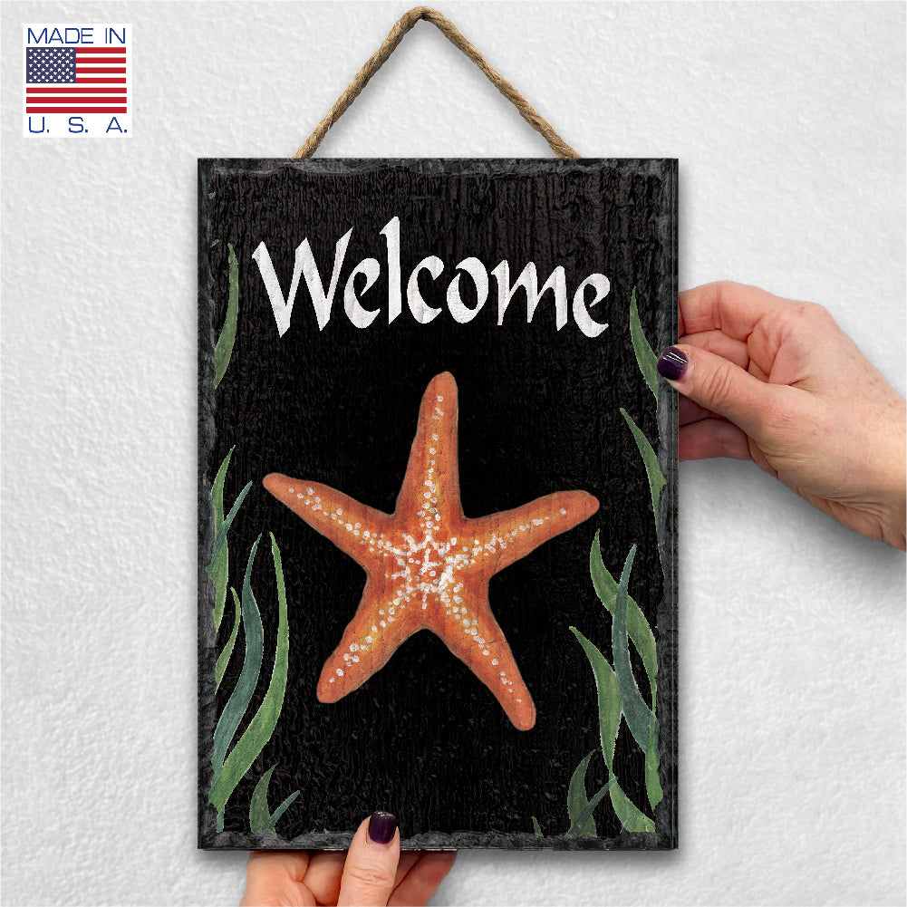 Starfish Welcome Slate Impressions Default Title