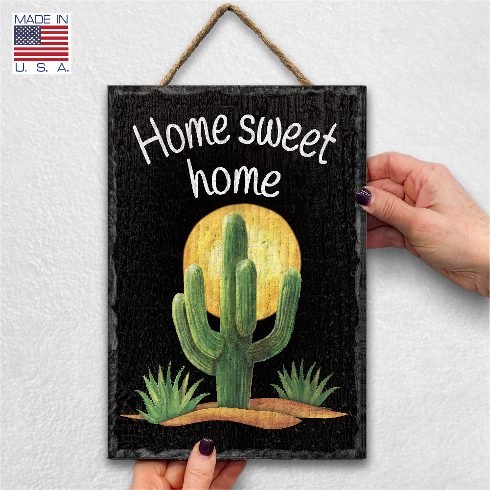 Cactus Home Sweet Home Slate Impressions Default Title