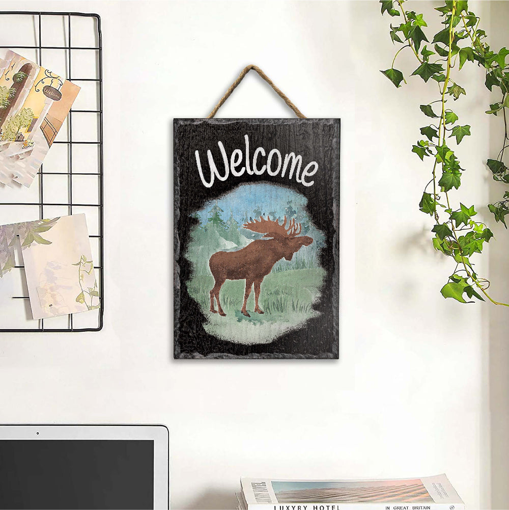 Moose Welcome Slate Impressions Default Title